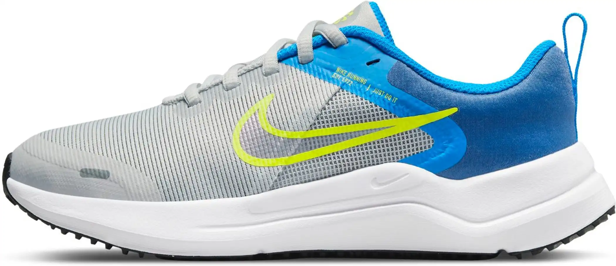 NIKE DOWNSHIFTER 12 BIG KIDS' GREY FOG/GREY FOG-FLAT PEWTER – Bild 7