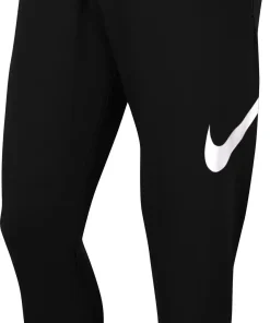 NIKE DRI-FIT MEN'S TAPERED TRA BLACK/WHITE