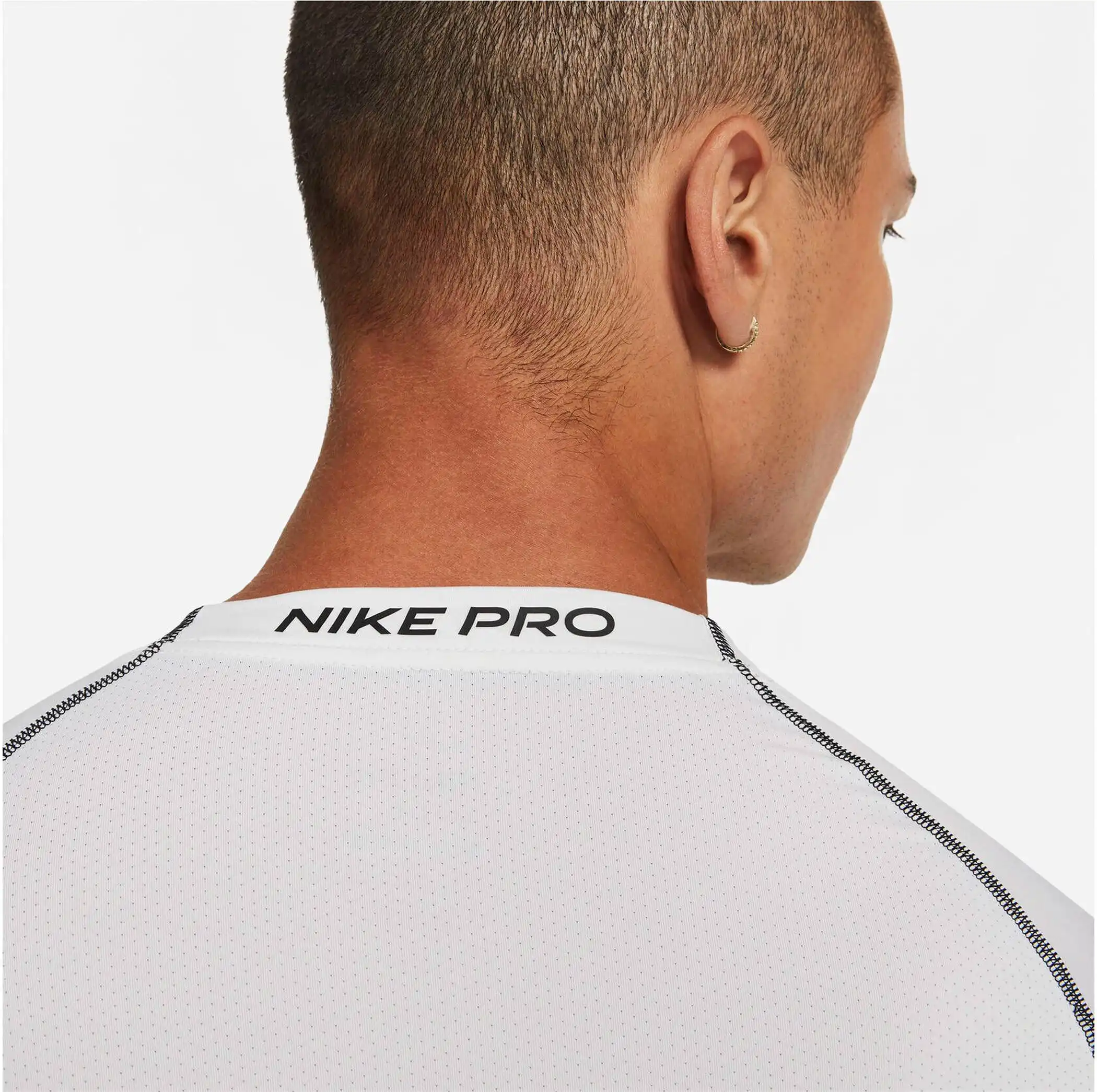 NIKE PRO DRI-FIT MEN'S TIGHT F WHITE/BLACK/BLACK – Bild 8