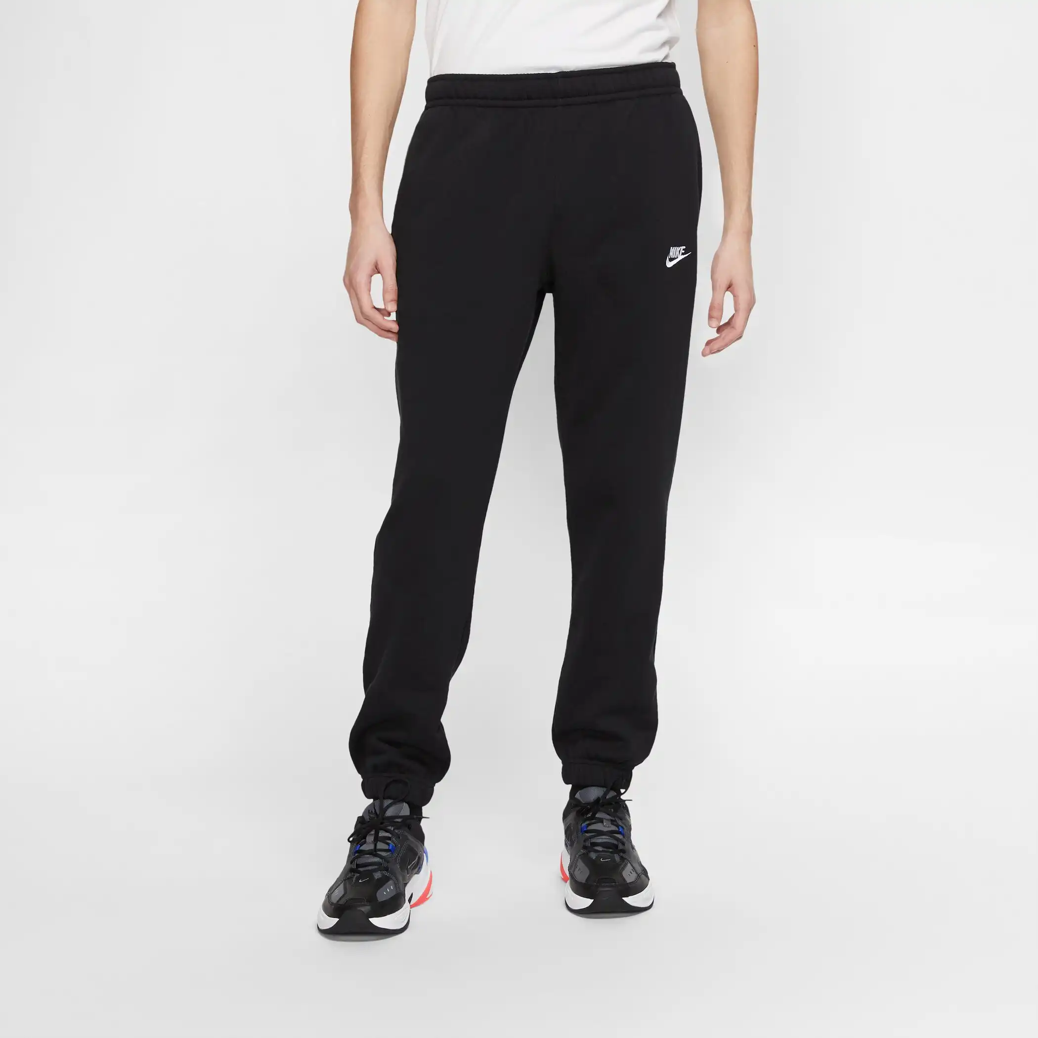 NIKE SPORTSWEAR CLUB FLEECE ME BLACK/BLACK/WHITE – Bild 5