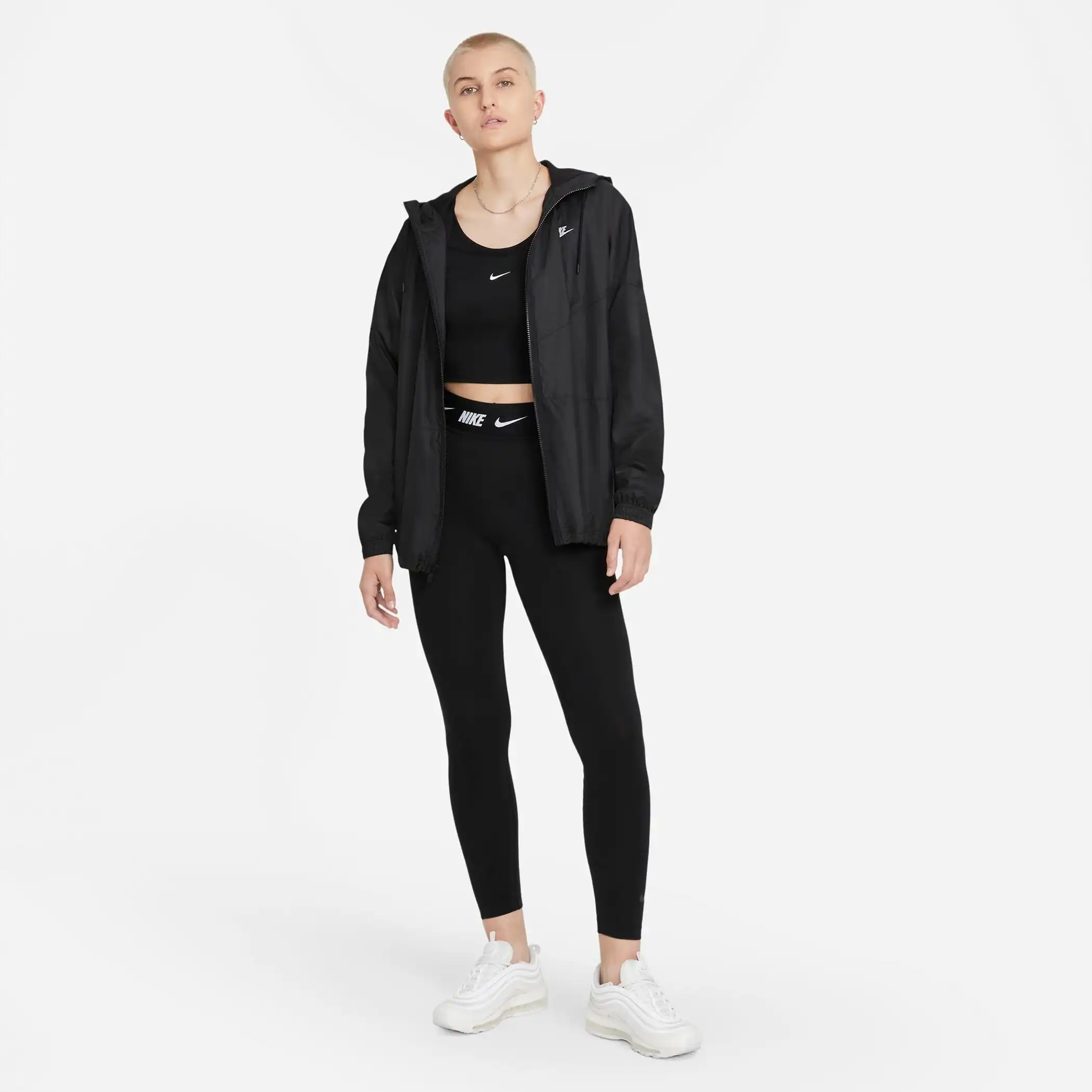 NIKE SPORTSWEAR CLUB WOMEN'S H BLACK – Bild 6