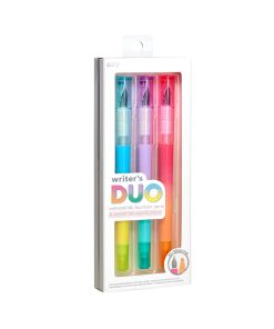 OOLY – Füllfeder und Textmarker 2 in 1 WRITER, 3er Set