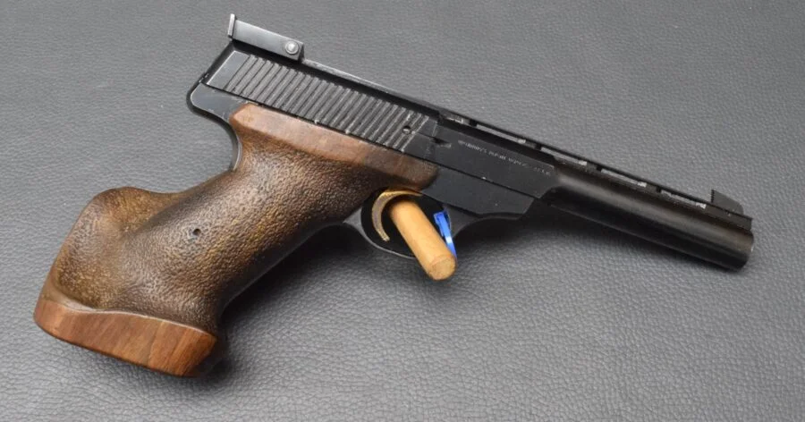 Browning Sportpistole Modell 150, Kaliber 22lr, gut – Bild 3