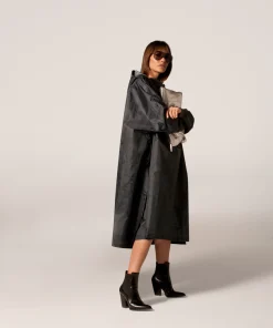 Black Art Camo – rainkiss Regenponcho, 100 % wasserdicht, recyceltes Polyester