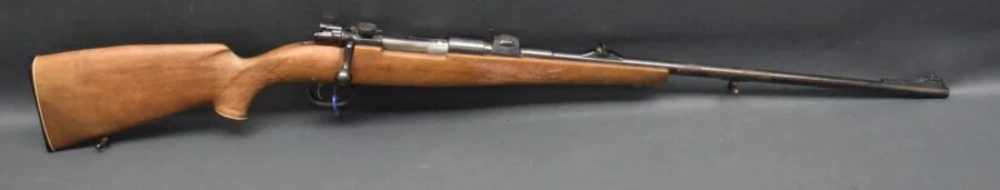 Schwärzel Jagdrepetierer, Kaliber 5,6×57, Stecher, SEM Montagebasen, gebraucht – Bild 7