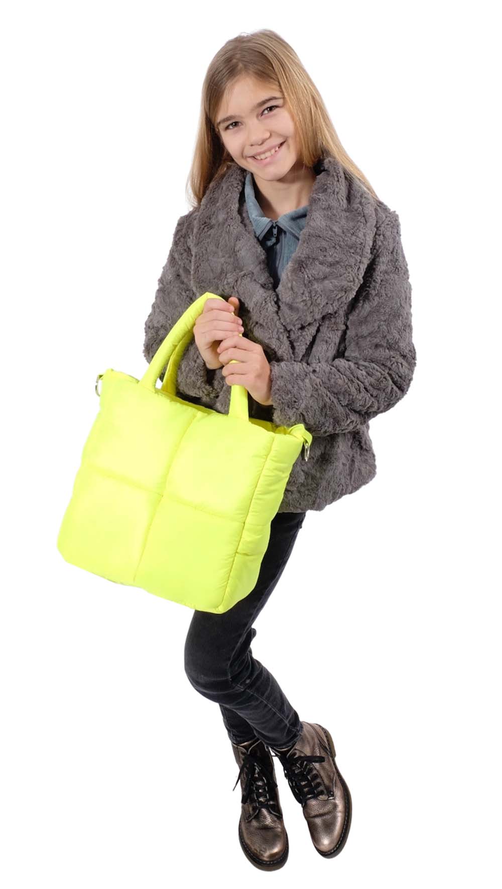 Fake Fur, Flauschstoff Ecru – Bild 7