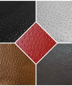 skai® Aliena – Straußen Kunstleder – Lederzuschnitt 50 cm / 75 cm