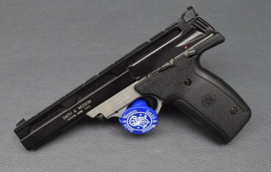 Smith & Wesson 22A-1 Pistole, 4,1/4″ , Kaliber 22lr, sehr gut