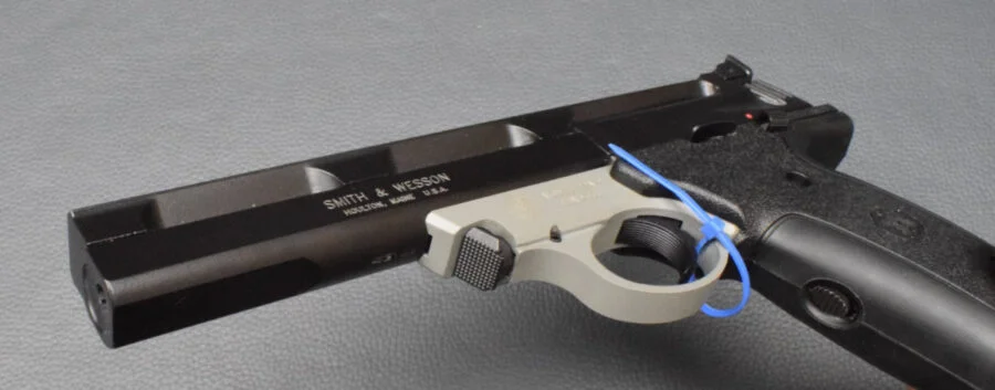 Smith & Wesson 22A-1 Pistole, 4,1/4″ , Kaliber 22lr, sehr gut – Bild 8