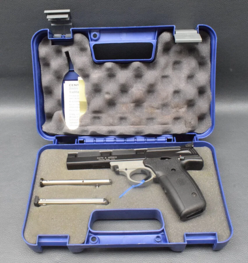 Smith & Wesson 22A-1 Pistole, 4,1/4″ , Kaliber 22lr, sehr gut – Bild 9