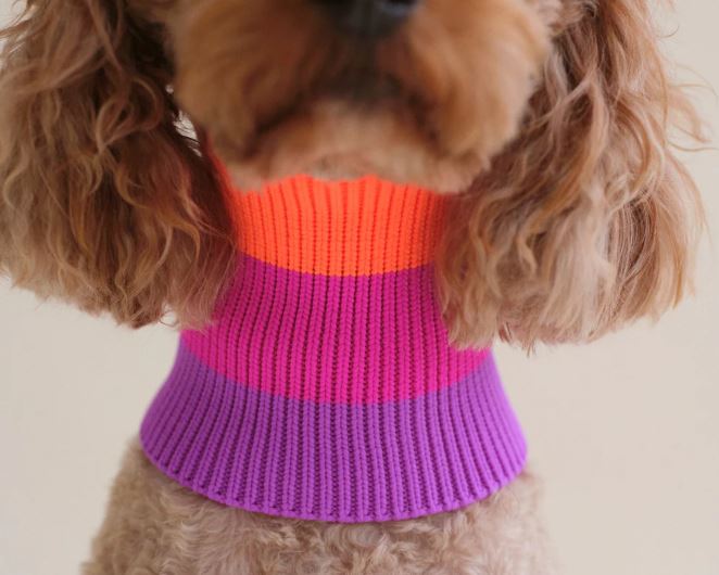 lumiies® THE GLOW LOOP, ELECTRIC SUNSET Neonfarben, Spezialgarn, schnelltrocknend, speichert Wärme, waschbar (1, 2) – Bild 4