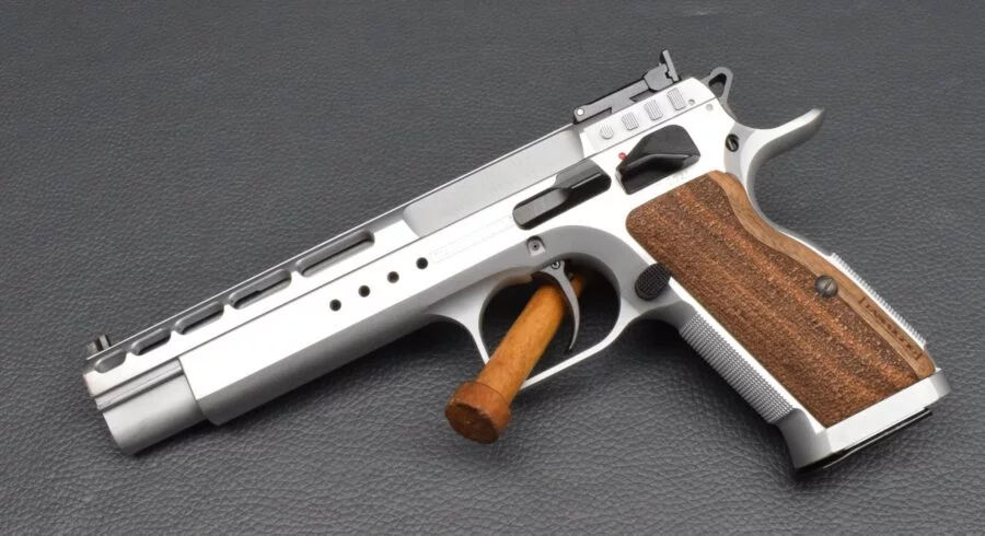 Tanfoglio P19 Gold Match BDS 6″ , Kaliber 9mmLuger, Neuware – Bild 3