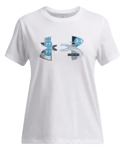 UA Big Logo UA Fill SS-WHT