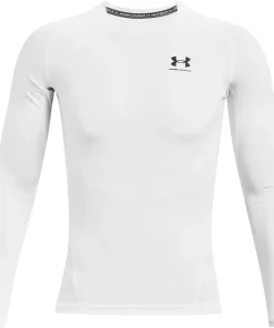 UA HG Armour Comp LS-BLK