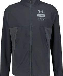 UA Summer Woven FZ Black / / Pitch Gray