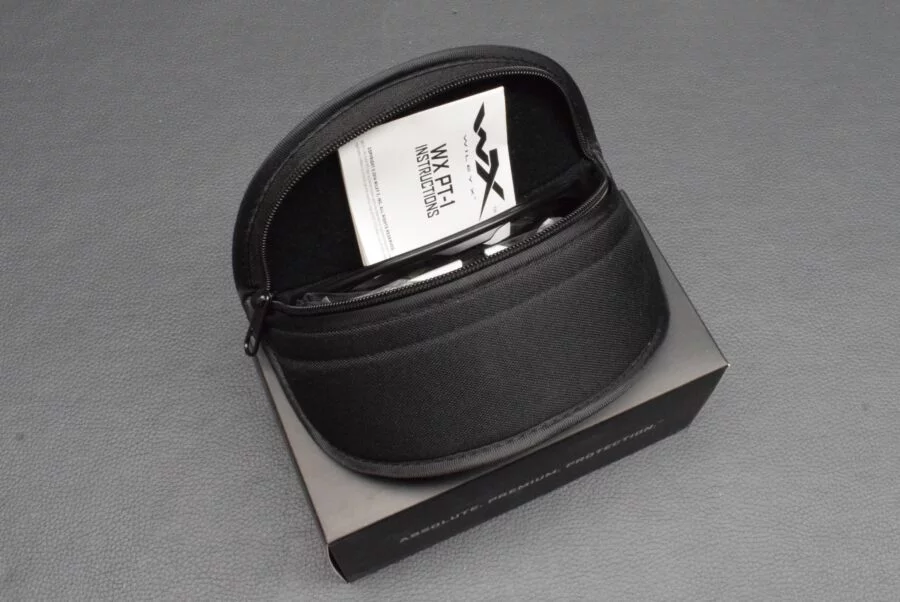 Wiley X Schutz-Sicherheitsbrille, PT-1SCL mit Wechselglas Schwarz,Klar,Ornage, Neuware zum Sonderpreis! – Bild 3