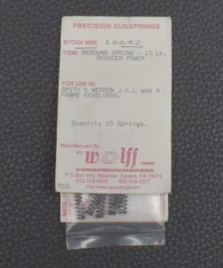10 Wolff Rückholfedern für S&W Revolver J,K,L,N Rahmen 13lb. Neuware!
