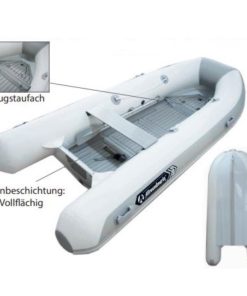 Ribstar ALU PRO mit V-Rumpf und waagrechtem Innenboden